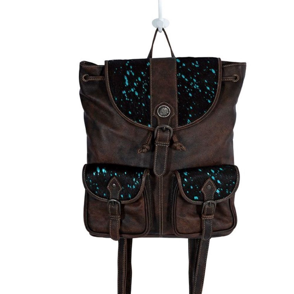 Myra Bag Prairie Leather and Hairon Bag - Picture 8 of 10